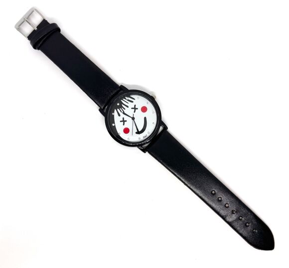 Accessories - Vtg New Cute Face Ladies Watch Stainless Steel Face Item #1115